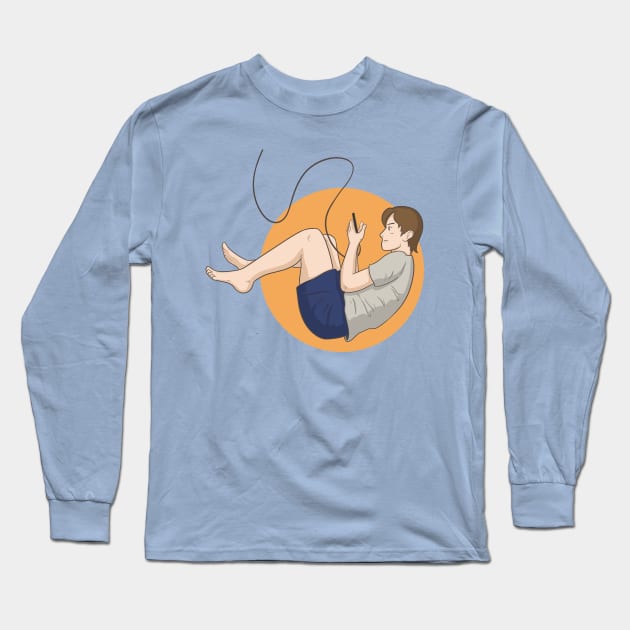 Feel like a Baby Long Sleeve T-Shirt by boilingfrog